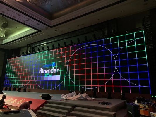 Publicidad en interiores Pantalla LED suspendida RGB P4 Impermeable, entretenimiento, alta resolución