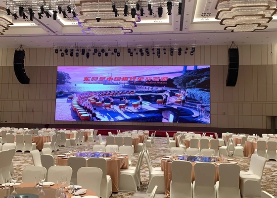 Alquiler de pantallas de aluminio de fundición a presión en interiores/instalación fija Conciertos, bodas, reuniones 960mm*960mm P6 Pantalla LED