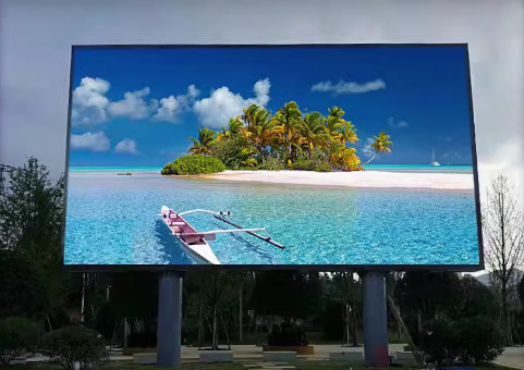 P3.91 Full Color Outdoor SMD3535 LED Billboard 320 mm X160 mm Modulo de tamaño 40000 puntos por metro cuadrado