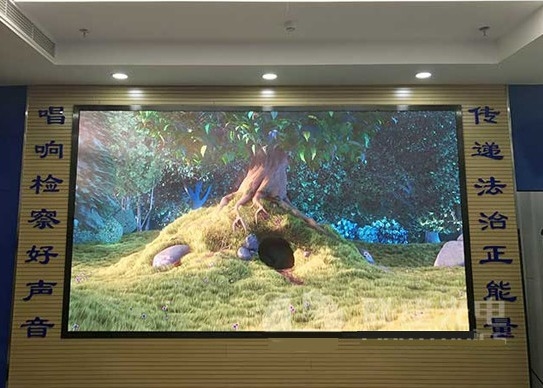 Ultra delgado de pequeño ancho P1.9 LED Video de pared LED interior 270420 puntos / M2 492x492mm