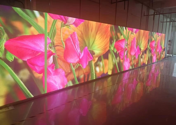 Cabinet de aluminio de fundición a presión para interiores Display LED de color completo RGB LED Tableros publicitarios de alta eficiencia energética