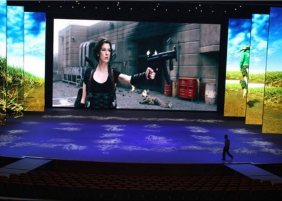 Fondo de escenario P4 de alta definición de color completo Indoor LED Video Wall Displays Billboard
