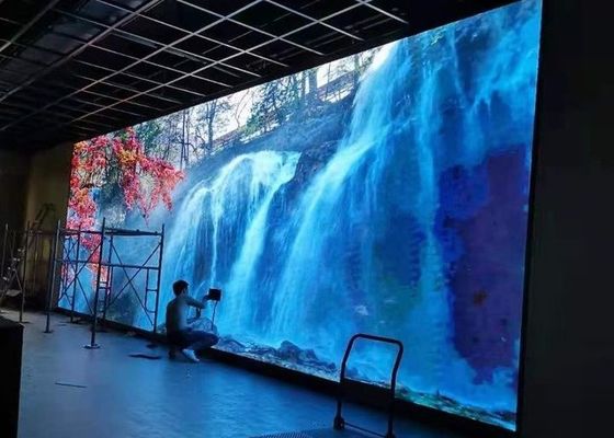 Buen precio P3 P4 P5 Pared de vídeo LED interior, pantalla grande LED alquiler 3 años de garantía en línea