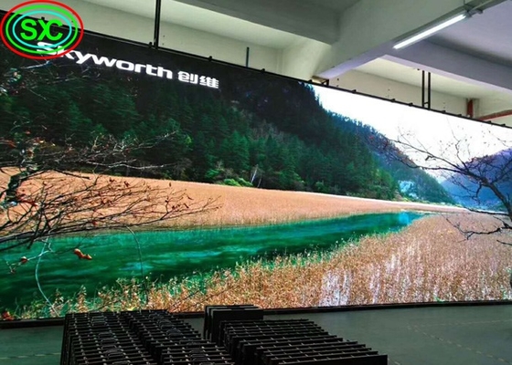 P3 Indoor Rental Box LED Full Color SMD Screen 160.000 puntos por pie cuadrado Brillo adecuado para conciertos / escenarios