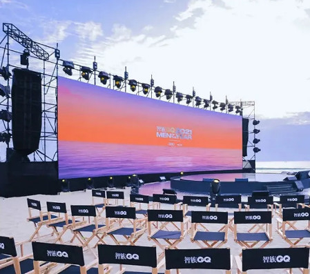 P10 Televisión de vídeo programable con paneles de pantalla LED RGB 320 mmx160 mm