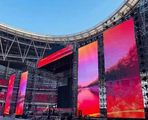 Pantalla de aluminio de fundición a presión P5 LED de color fijo en interiores con garantía de tres años