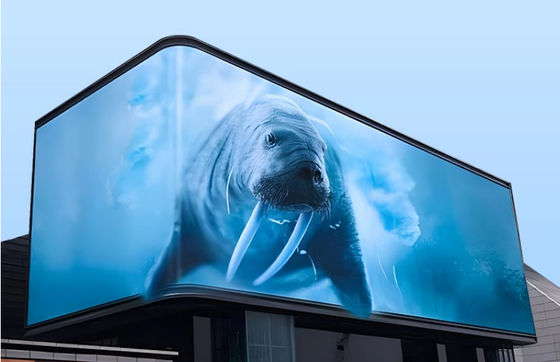 Buen precio P2.5 p2.6 P3.91 Grupo de películas flexibles 3D pantalla de publicidad tablero de pantalla LED gabinete de hierro/acero en línea