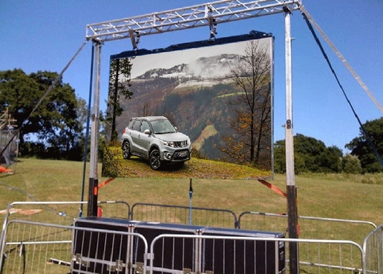 Display LED de alquiler RGB HD P4 Video al aire libre de alta resolución IP65 Sistema Nova