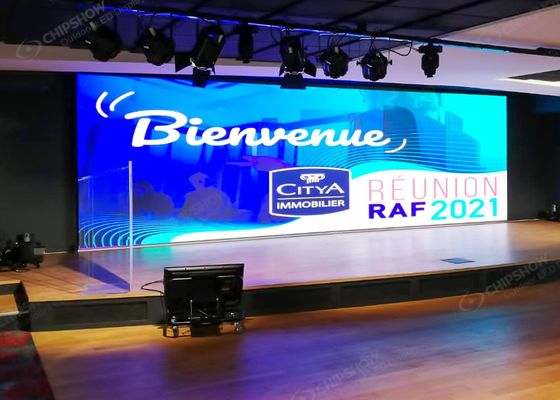 Pantalla LED de alquiler para interiores SMD P6, brillo de 5000 cd/m2