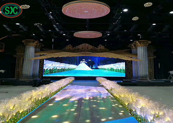 Panel de suelo LED SMD3535 para baile, píxel de 4,81 mm, IP65 a prueba de agua