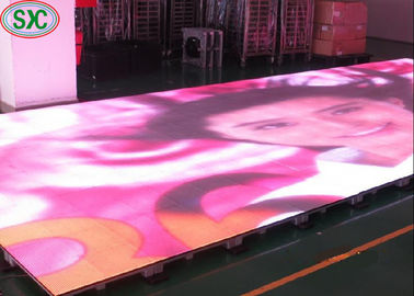 P3.91 Iluminación LED a todo color en interiores Piso de baile 250*250 mm Módulo LED 65410 puntos/m2