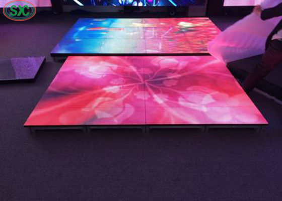Buen precio P8 de color completo LED para bailado interior 1000mmX500m gabinete 3 años de garantía en línea