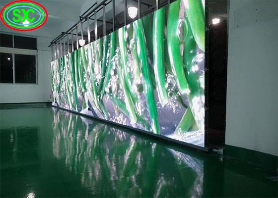 Alquiler/instalación fija Pantalla P4 de interior con pantalla LED a todo color fácil de instalar personalizable