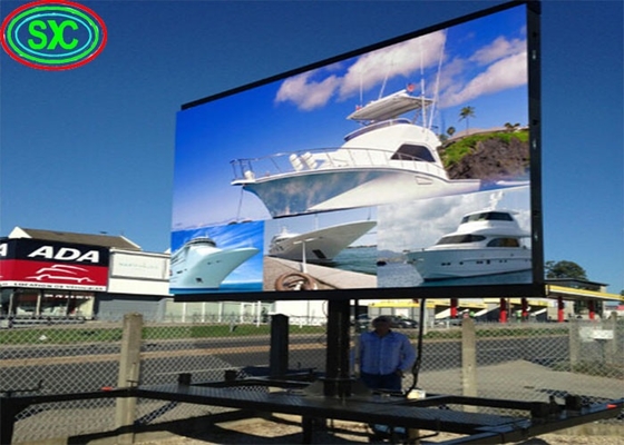 P8 Exterior Full Color HD LED Pantalla de aluminio fundido a presión 15625 Matriz de puntos/m2