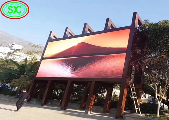 P6 Panfletos LED para interiores y exteriores, pantallas LED de color completo para publicidad