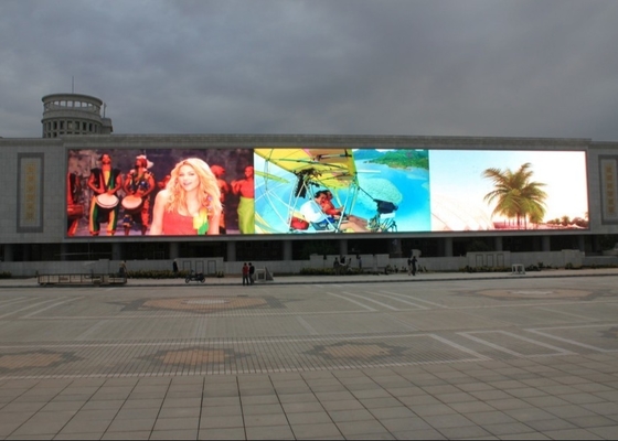Alquiler de pantalla LED de publicidad al aire libre a todo color 1R1G1B