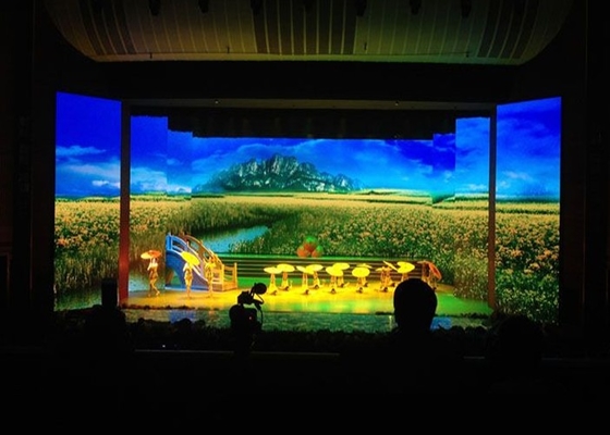 RGB P2.6 Indoor Die-casting Aluminio Display LED de color completo alquiler 3840HZ HD Video pantalla 250 * 250MM