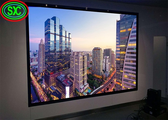 Pantalla de aluminio de fundición a presión de LED de gran tamaño para interiores P6 para exhibición/concierto de alta definición