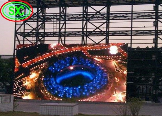 Pantalla de aluminio de fundición a presión de LED de gran tamaño para interiores P6 para exhibición/concierto de alta definición