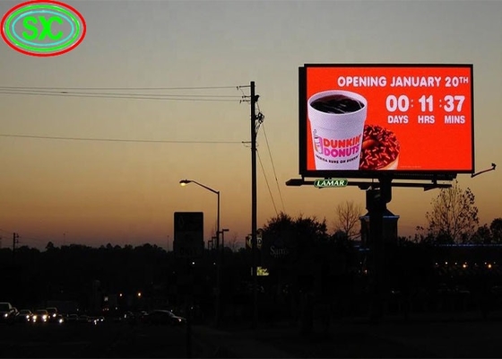 Publicidad comercial pantalla LED de alquiler pantalla digital a prueba de agua P6 fácil de instalar