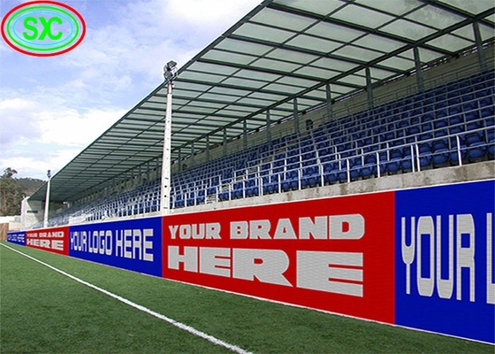 Pantalla LED de estadio con marco de acero laminado en frío y paquete de píxeles SMD3535