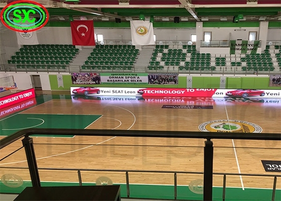 Modulo de aluminio fundido alquiler pantalla LED de tablero de resultados grande 256 * 128mm P8 de baloncesto