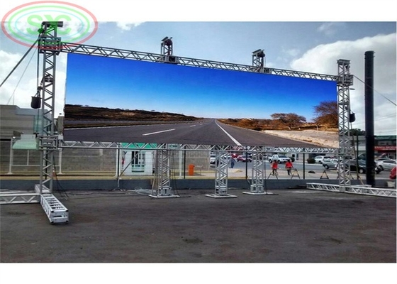 Alquiler SMD3535 Tablero de pantalla LED al aire libre Pantalla publicitaria Centro comercial Plaza de la calle