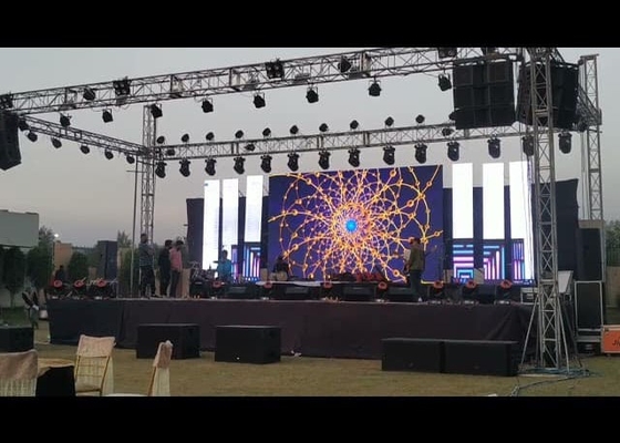 P6.67 Alquiler/Fixado de color RGB completo, panel de pantalla LED delgado SMD para la conferencia de bodas