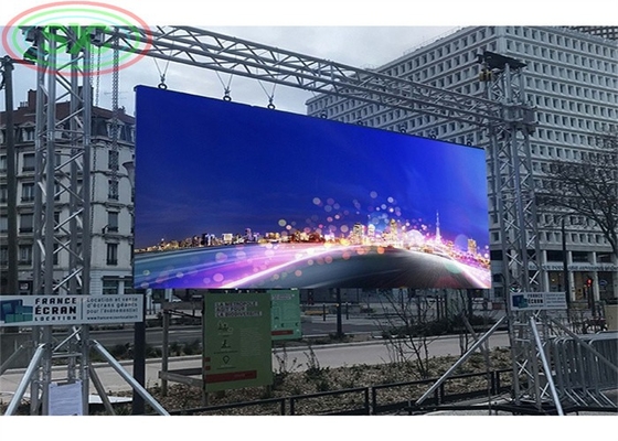 P0.9 Panel LED exterior Alquiler de pantalla SMD a todo color a prueba de agua controlada a través de Wifi