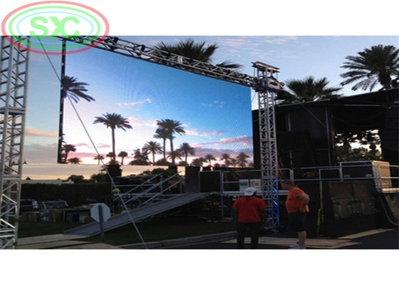HD Indoor P6 escenario de fondo Eventos LED Rnetal Video pantalla de pantalla de pared LED