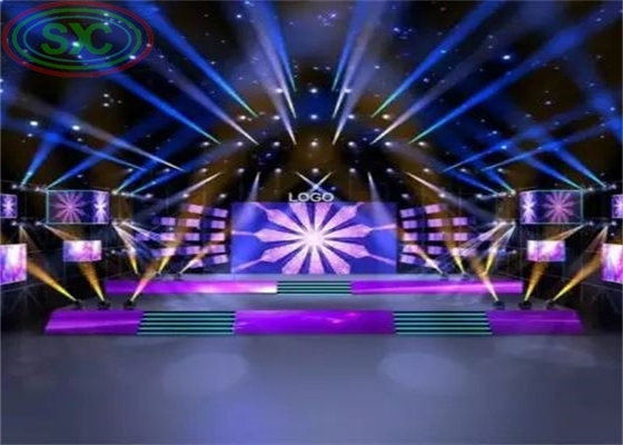 P2.604 de alquiler de escenario de LED interior pared de video de color completo pantalla LED de publicidad Ultra HD