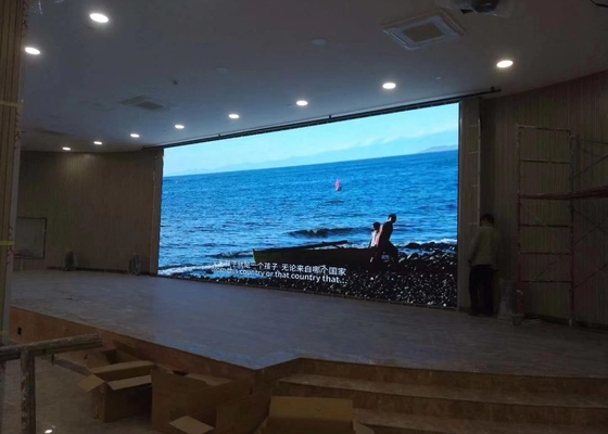 Pantalla LED de publicidad RGB personalizada para interiores P3 192 mm X 192 mm Tamaño del módulo