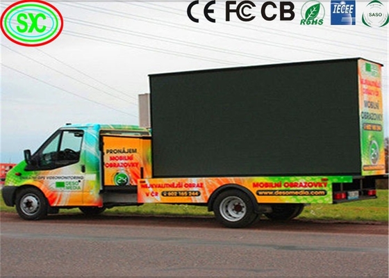 Canbest exterior listo para usar impermeable sin costura P4 caja de camión LED Billboard Roadshow pantalla de pantalla de pared LED móvil en camiones