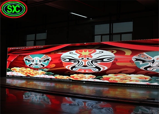 Tamaño del módulo 256 mm x 128 mm Pantalla LED de interior a todo color con SMD2121 de alta definición y material de aluminio de fundición
