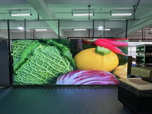 Canbest V Series 500x500mm Cob P1.2 P1.5 P1.9 P2.6 P2.9 Pantalla de pantalla LED de ángulo derecho en interiores