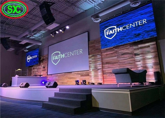 Escenario de fondo de color completo pantalla de LED gigante de interior P3 módulo LED pared de vídeo