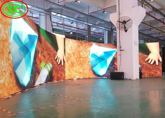 Noisible P3 P4 Indoor Full Color LED Display Alquiler de pantalla LED de alto brillo Alquiler de pantalla LED