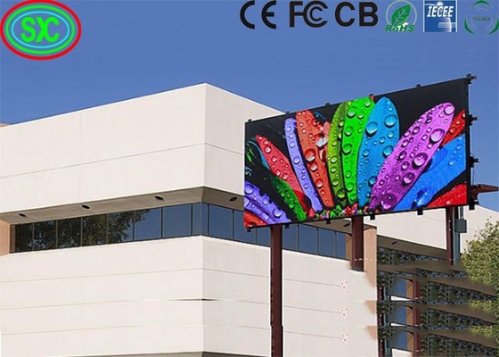 Display de pared sólida de aluminio fundido a presión LED de color completo P5 de alta definición