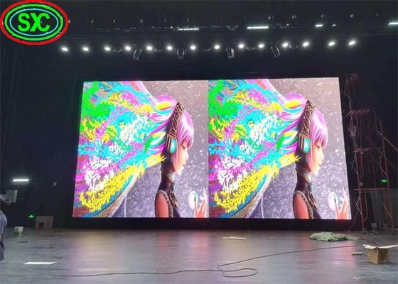 Pantalla de pared de video LED para interiores P4 de color completo Ahorro de energía para la sala de reuniones de la iglesia