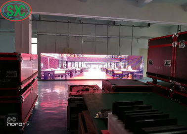 SMD3528 Pantalla de aluminio fundido a presión LED de color completo para interiores, 2300 Cd/m2, garantía de 3 años
