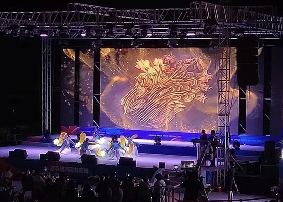 Display LED de fondo de etapa P5 de ultra alto brillo con estructura de circuito múltiple