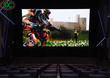 Alquiler de camiones móviles a todo color P2.6 Alquiler de pantallas LED en interiores Estadio HD