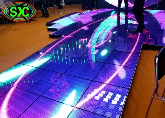 P3.91 Iluminación LED a todo color en interiores Piso de baile 250*250 mm Módulo LED 65410 puntos/m2