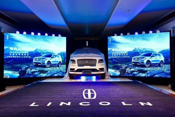 P3.91 Pantalla de publicidad LED interior para conferencias/muro de vídeo LED con gabinete de hierro