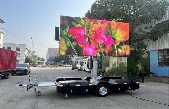 Exhibición exterior de LED impermeable para camiones de publicidad P6 Chip Epistar de alto brillo