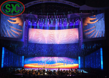 Pantalla de aluminio fundido a presión de color P2 LED / 2500 nits Gran pantalla LED exterior