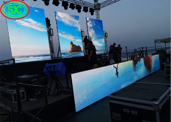 Display LED de alquiler en interiores P5 Panel LED Video de pared escenario LED pantalla HD para eventos / conciertos / conferencias
