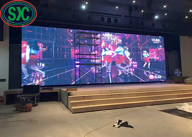 HD P4 Indoor Full Color LED Display Usos para fijar gabinetes de hierro y acero