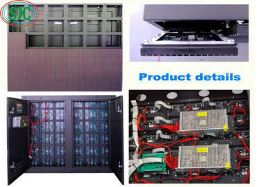 Pantalla de aluminio de fundición a presión de LED a todo color para exteriores impermeable con garantía de 3 años