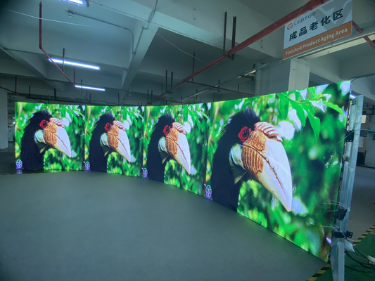 Pantalla LED de publicidad de interiores P2.5 Alta tasa de actualización HD 160000 puntos de color único y doble sin fantasmas